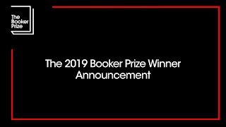 The 2019 Booker Prize Winner Announcement  The Booker Prize [upl. by Kieffer]