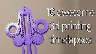 Satisfying 3D Printing TimeLapse compilation episode 3 Prusa I3 Mk3 Octolapse [upl. by Dnomyaw]