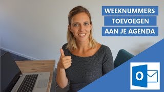 Weeknummers in je Agenda toevoegen 📅 [upl. by Obeng]