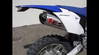 Yamaha WR 450F Big Gun Exhaust ECO Series Slip On [upl. by Keller]