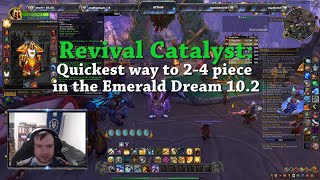 Quickest way to 4 set bonus Emerald Dream [upl. by Anitsyrk]