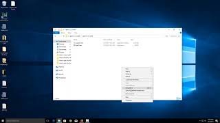 Windows 10 How to Open Command Prompt in Current Folder or Directory [upl. by Anstice302]