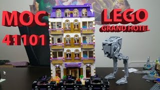 Lego Grand Hotel MOD Custom Build  Friends 41101 [upl. by Letney451]