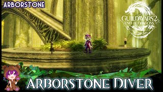 GW2  Arborstone Diver achievement [upl. by Etac]