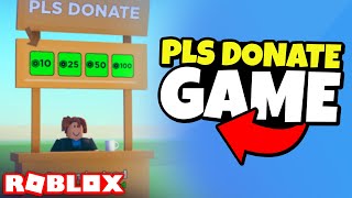 How to Make a PLS DONATE GAME in ROBLOX [upl. by Crispen]