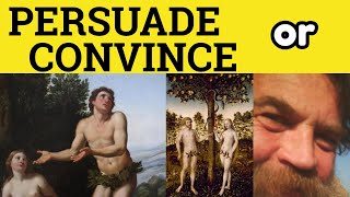 Convince Vs Persuade  Convince and Persuade Meanng  Difference  ESL British English Pronunciation [upl. by Enytsirhc462]