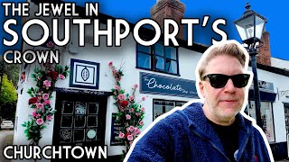 Southports jewel in the crown Churchtown potato history english thatched cottages botanic gardens [upl. by Krid]