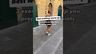 3 quick exercises for best walking warm up for your joints [upl. by Goldi]