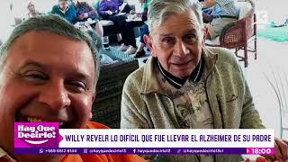 La emoción de Willy Sabor al hablar de su padre con alzheimer Hay Que Decirlo  Canal 13 [upl. by Judah138]