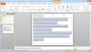 Comment modifier lespacement des paragraphes avec PowerPoint 2010 [upl. by Inahpets]