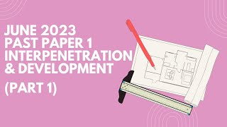 June 2023 Past Paper 1 Interpenetration amp Development Question 2 Part 1 [upl. by Nyladnar]