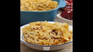 Cheesy Beef Jerky Pasta Bake [upl. by Ecarg]