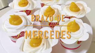 BRAZO DE MERCEDES CUPCAKE  HOMEMADE BRAZO DE MERCEDES [upl. by Manno]