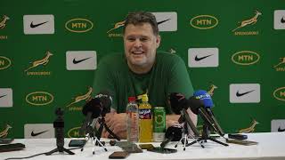 Springbok team announcement Rassie Erasmus [upl. by Eduardo]