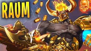 RAUM UNKILLABLE BUILD  Paladins PTS Gameplay [upl. by Anyl]