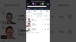 Hobart Hurricanes vs Sydney Thunder Today Dream11 prediction team  HHW vs STW dream11  dream11 [upl. by Eeroc]