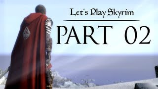 Lets Play Skyrim  02  Going Native [upl. by Ahtnicaj247]