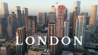 4K London Serenity 7  A Relaxing Drone Experience [upl. by Ecirtram754]