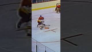 Norm Leveille 1981 Boston Bruins Goal [upl. by Ecinereb]