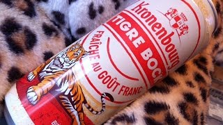 Bière KRONENBOURG Tigre Bock  Produit Français [upl. by Eelarual]