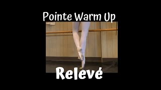 Ballet Pointe Warm Up  Releve  Carnegie Performing Arts Center [upl. by Lennad181]