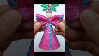 Christmas Crafts Idea🌲Handmade Christmas Angel❄️ DIY Christmas Decorations craft christmas [upl. by Erehc772]