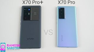 Vivo X70 Pro Plus vs Vivo X70 Pro SpeedTest and Camera Comparison [upl. by Sherrer]