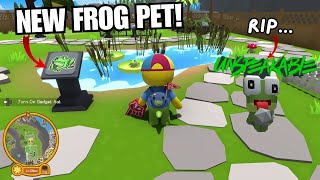 NEW FROG PET NO MORE UNSPEAKABLE PET WIZARD UPDATE Wobbly Life Curious Collectors Update [upl. by Ennaxxor]