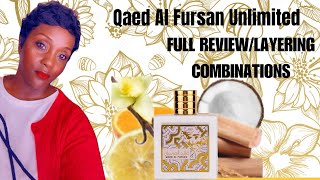 Qaed Al Fursan Unlimited I LATAFFA I It’s Me Andrea I MIDDLE EASTERN FRAGRANCE fragrance perfume [upl. by Hamal113]