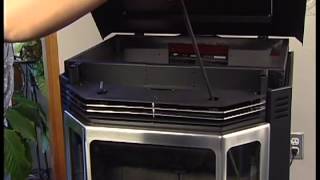 QuadraFire® Classic Bay 1200 Pellet Stove Maintenance Video [upl. by Gomer593]