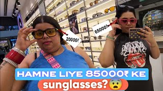 Maine aur didi ne liya 85000₹ ke Sunglasses😨मैंने 85000 का चश्मा  sanskari girl [upl. by Allveta]