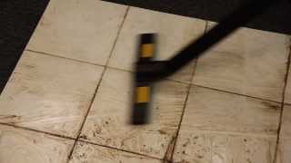 Grout and Tile Steam Cleaning with Daimer Tile Steam Cleaner Machine [upl. by Swanson]