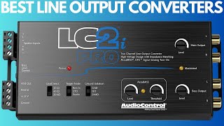 THE BEST LINE OUTPUT CONVERTER FOR CAR AUDIO OF 2023  Top 5 Subwoofer Line Out Converters Exposed [upl. by Bozovich]