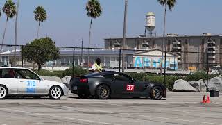 Corvette C7 Grand Sport SENDS IT at the Monaco of autocross [upl. by Ainoval]