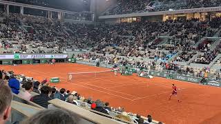 Djokovic vs Musetti Intense Point Roland Garros 2024 [upl. by Hnad]