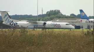 Dash 8 Humberside Airport [upl. by Adikram]