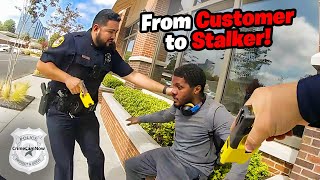 Cops Arrest Stalker Who Pretends to Be a Customer [upl. by Inhoj418]