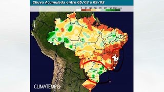 Chuva no BR par 15 dias até 9317 [upl. by Zirtaeb]