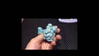 larimar snake carvingcrystalwholesale crystalcarving [upl. by Nomor]