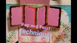 Crafters Companion Pop and Twist Tutorial [upl. by Ahsahs]