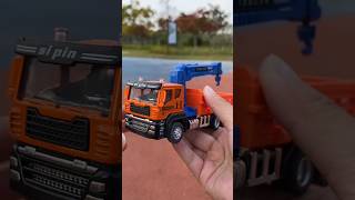 HeavyDuty Transport Truck Playset – Dump Truck with Containers amp Crane Imaginative Play [upl. by Anauqaj37]