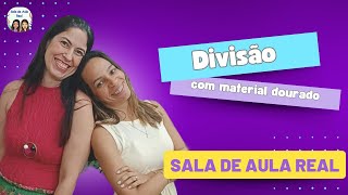 Divisão com material dourado [upl. by Aicenek205]