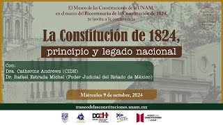 Conferencia “La Constitución de 1824 principio y legado nacional” [upl. by Melantha]