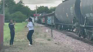 CN Heading Westbound Towards Freeport IL 2024 [upl. by Eenyaj]