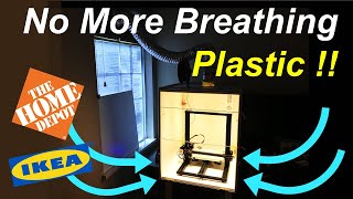 Part 1 How to Make 3D Printer Enclosure for Your Health Safety  No More Breathing Plastic Fume [upl. by Ahsrop]