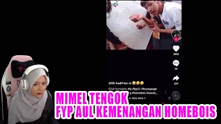 MIMEL TENGOK FYP AUL KEMENANGAN HOMEBOIS [upl. by Anirok]