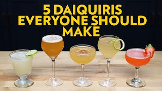 5 Favorite Daiquiris EVERYONE should make [upl. by Pulcheria]