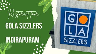 New Restaurant  Gola Sizzlers  Habitat Center Indirapuram family cafe indianfood indirapuram [upl. by Eelsnia]