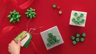 HERSHEYS Holiday Wrapping Embellishments [upl. by Eilasor380]