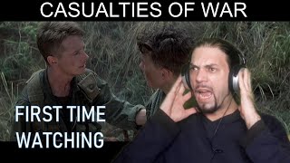 Shandor reacts to CASUALTIES OF WAR 1989  FIRST TIME WATCHING [upl. by Latrice759]